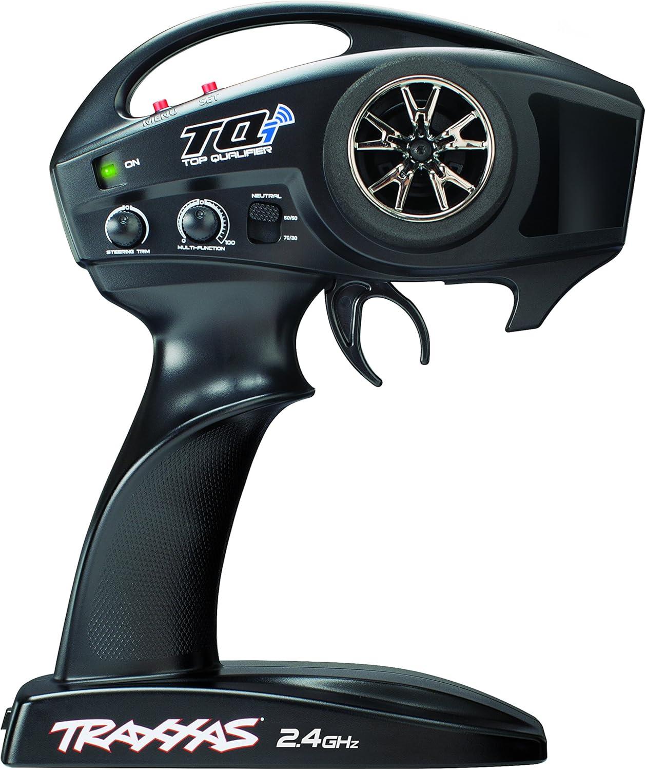 imageTraxxas 830764 Automobile Electric AWD Remote Control Brushless 4Tec 20 VXL Race Car Chassis with TQi 24GHz radio and TSM Size 110