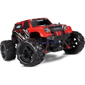 Traxxas 76054-5-REDX Teton 1/18 Scale 4WD Truck Fully Assembled Ready to Run 2.4