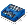 Traxxas EZ Peak Live Dual, 200W Multi-Chemistry Charger with ID, Blue 2973