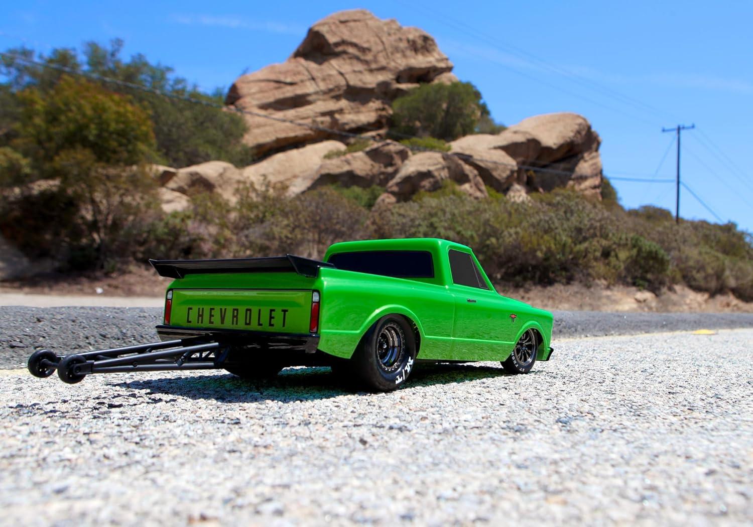 imageTraxxas 110 Drag Slash C10 HD Brushless Drag Racer