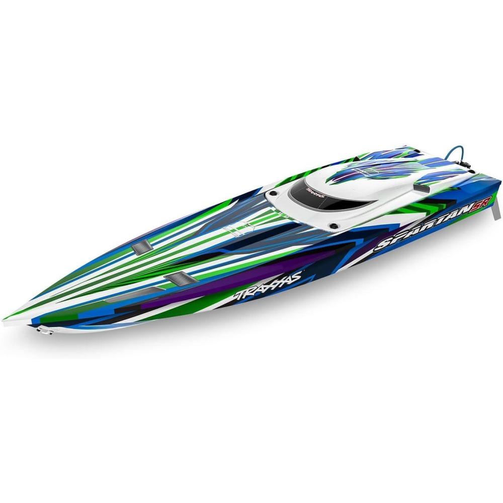 imageTraxxas 1030764GRN Spartan 36in Self Righting Brushless Boat RTR Green
