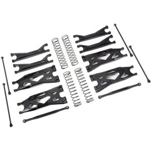 Traxxas 7895 Black Suspension Kit: X-Maxx WideMaxx (Black)